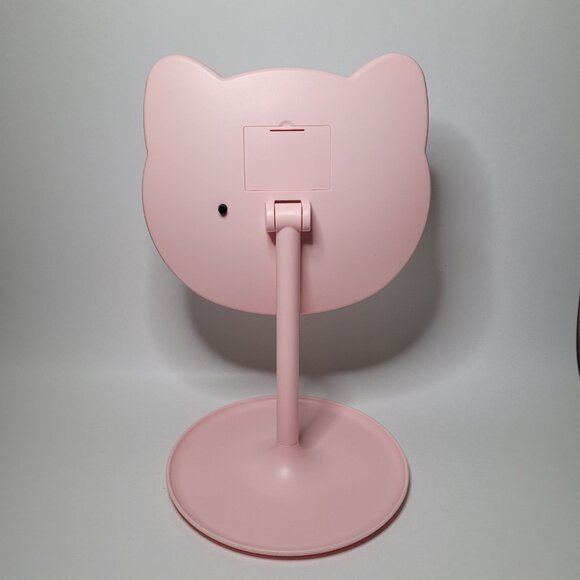 Pink Cat Shaped Vanity Makeup LED Mirror - Picture 3 of 8